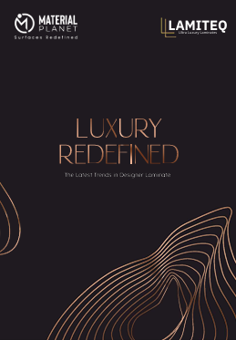 LAMITEQ Ultra Luxury Laminate 1.3mm-1.5mm Size-8feet by 4feet Material Planet
